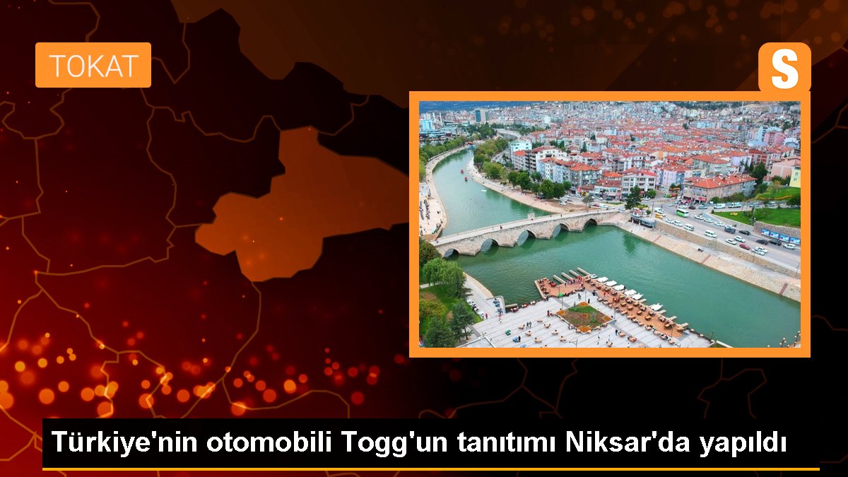 Türkiye'nin Arabası Togg, Niksar'da Tanıtıldı