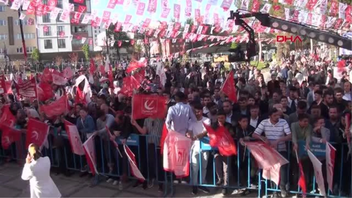 Yine Refah Partisi Genel Lideri Fatih Erbakan Elazığ'da konuştu